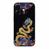 3D Emboss Case For iphone 17 2025 Phone Case Coque Flowers Black Silicone Soft Back Cover For iphone 17 5G Case 6.3" Funda Shell