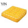 Supportive Cushion for Bay Window Modern Stylish Chair Cushion, Ultra Soft Square Geometric or Comfortable Floor Seat Mat Meditation Plant Prints,