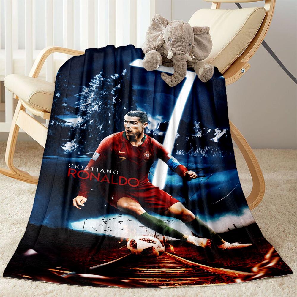 Juventus Star Action Blanket Comfortable Perfect for Couch Bed Bedding Four Seasons Multipurpose Modern Gift for Travel Home Birthdays