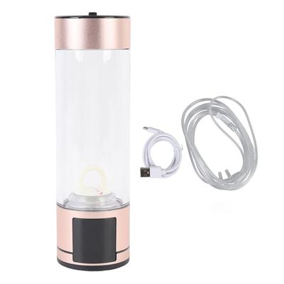 Láhev na vodík 400ml 2 režimy Typ C 5V Utěsněná Přenosný Stroj na ionizaci vodíkové vody pro
