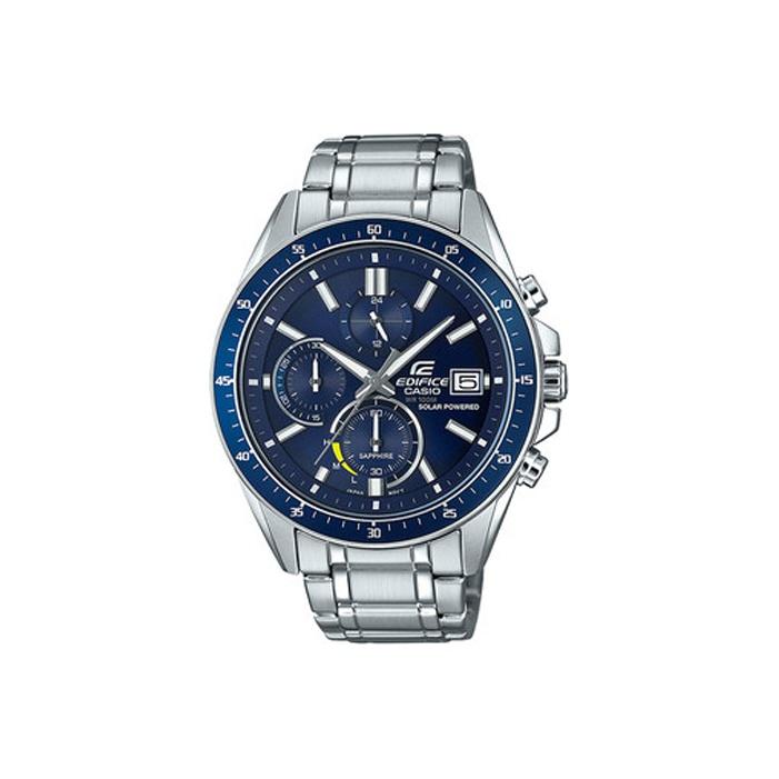 CASIO Men EDIFICE Blue Watch EFS-S510D-2AVUPR Silver Regular Watch Box
