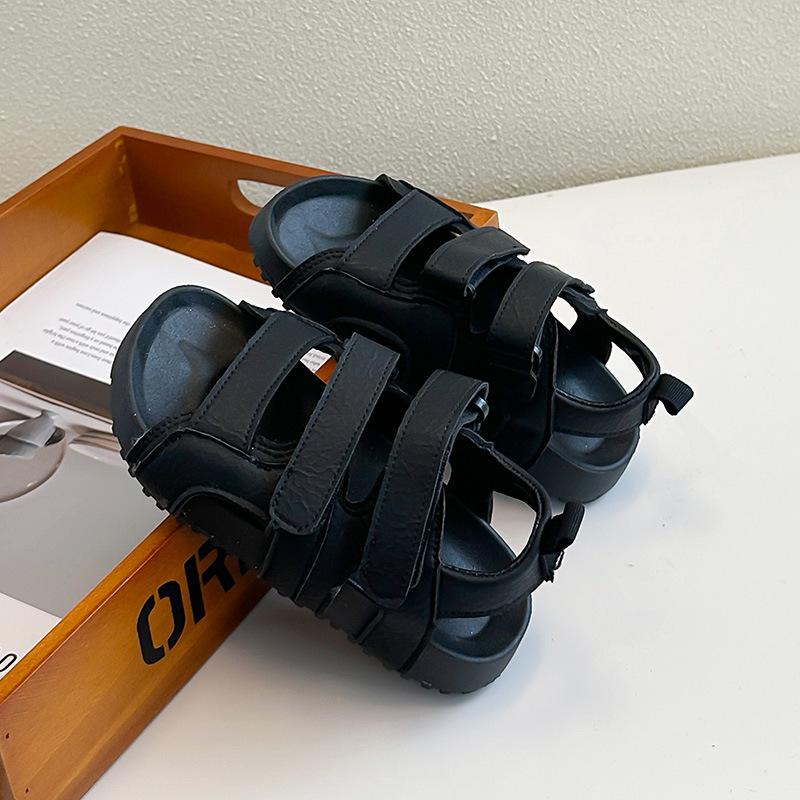 2026 Sommer Kinder rutschfeste Klettverschluss Sandalen mit offenen Zehen