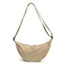 Casual simple dumpling bag nylon canvas bag female messenger bag versatile breast bag lightweight underarm bag