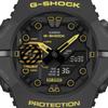 CASIO Men's G-SHOCK GA-B001CY-1AJF [G-SHOCK Caution Yellow Series] Round Watch Black Carbon *Resin