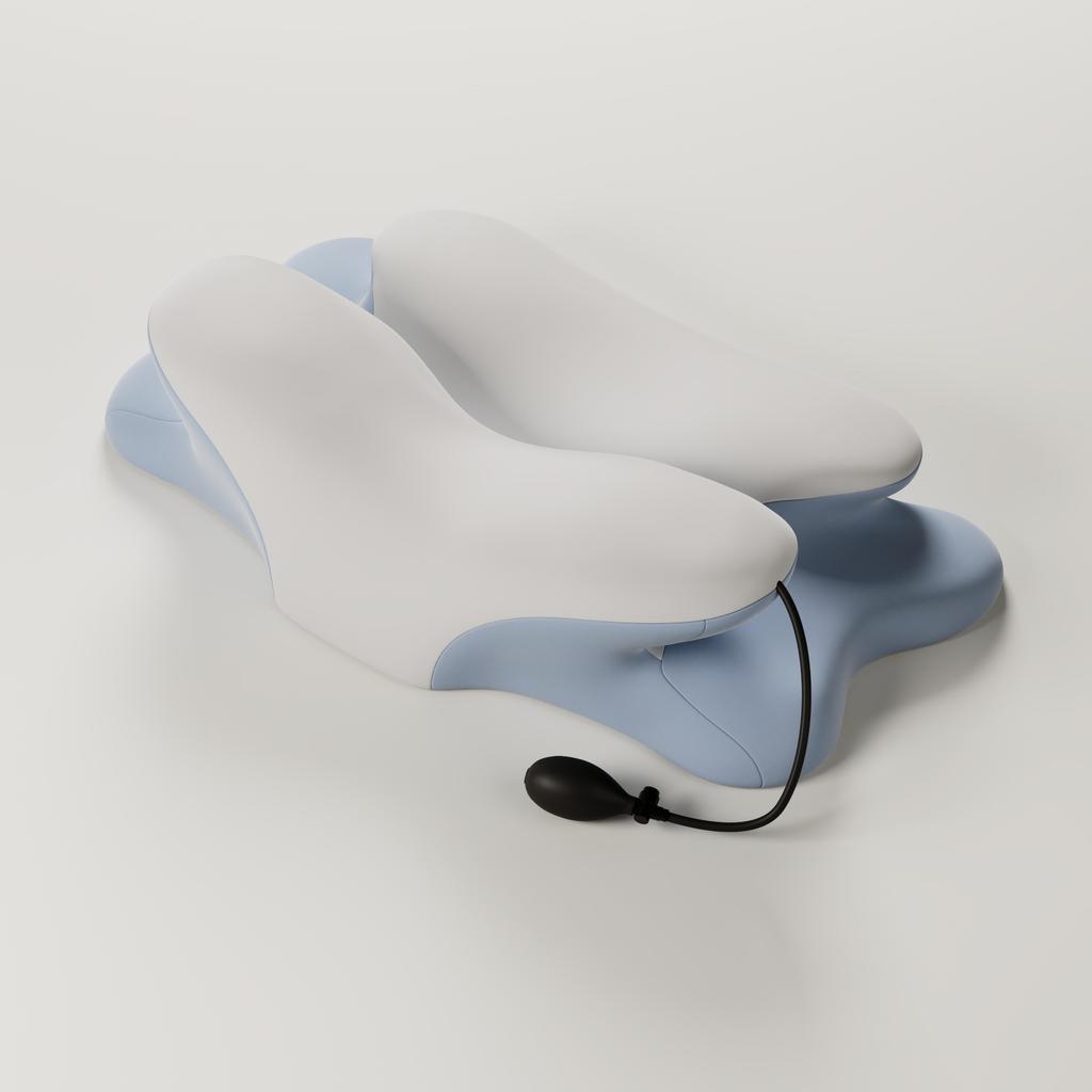 Airbag Pillow Butterfly Pillow for Neck Pain Relief Deep Sleep Cervical Support Adjustable Ergonomic Pillow for Side Sleeper