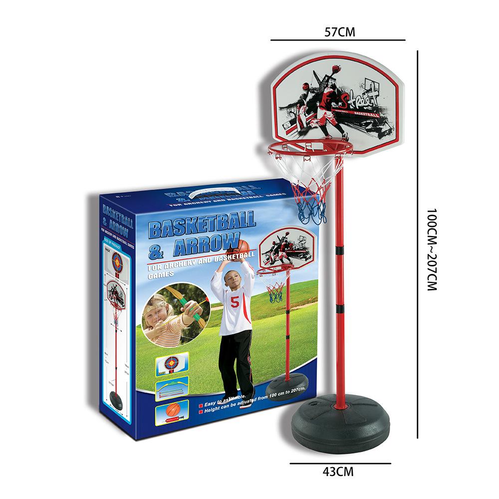 

Большая 205 см железная баскетбольная стойка для мальчика, спортивная стойка для стрельбы, игрушка Multi functional style