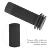 1Pair Ultralight Rubber Children Bicycle Anti Slip Handlebar Handle Grip Cover Accessory for Kid Bike(black )