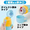 Skater Stainless Steel Water Bottle Direct Drinking 470ml Cup Drinking 430ml Cat Great War 23 Lightweight Type Boys Water Bottle Sports Bottle Cute
