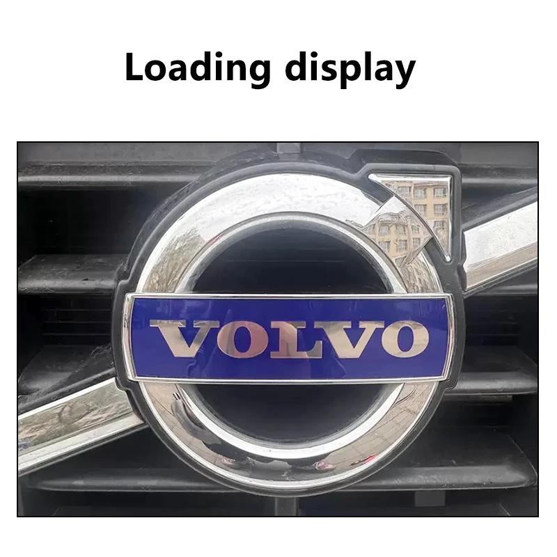 Car Badge Stickers Front Grille Trunk Steering Wheel Logo Rear Trunk Emblem For Volvo Rdesign S80 V40 V50 V60 V70 S80L XC60 XC90