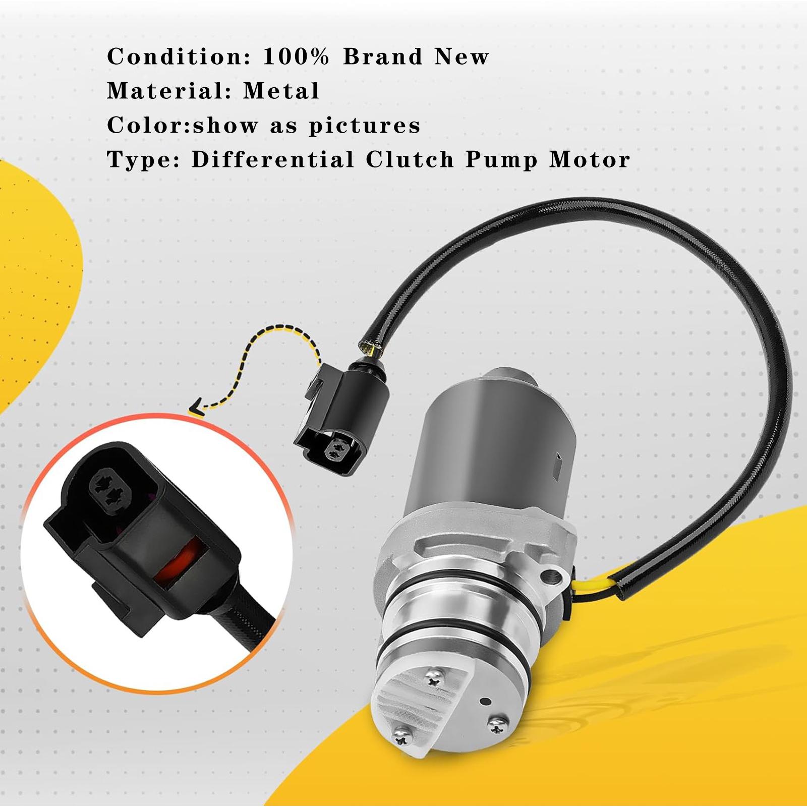 

Differential Clutch Pump Motor 0AY598549A For A3 Quattro RS Q3 TT 2009-2013