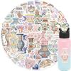 52 Cartoon Porcelain Vase Graffiti Stickers Decorative Guitar Notebook Suitcase DIY Waterproof Stickers