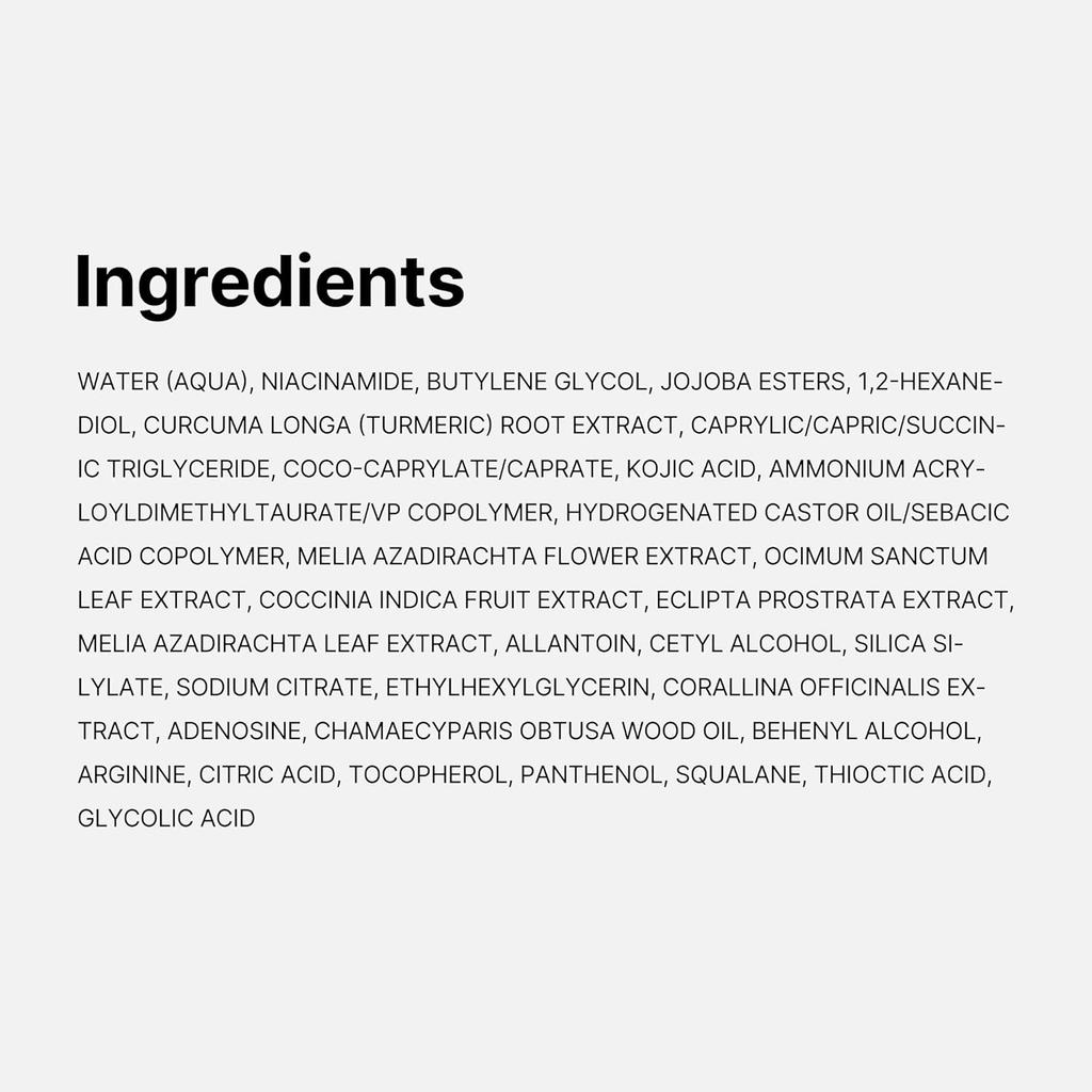 Medicube Kojic Acid Turmeric Niacinamide Serum 30ml, Brightening Dark Spot Corrector, Fade Hyperpigmentation, Glow Boosting Facial Treatment