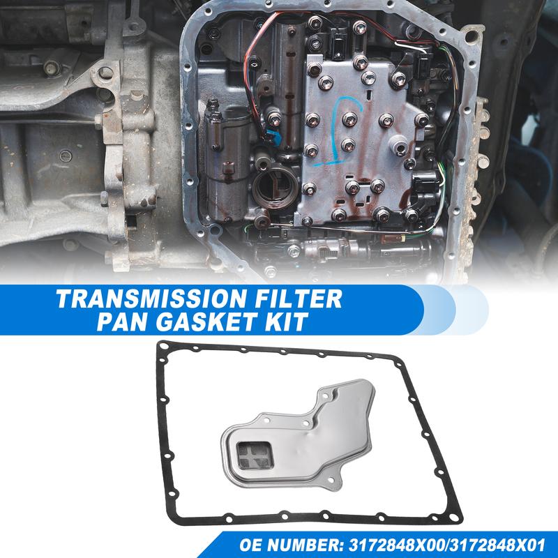 UXCELL RE4R01A Auto Transmission Filter Oil Pan Gasket Kit Fit for Nissan No.3172848X00