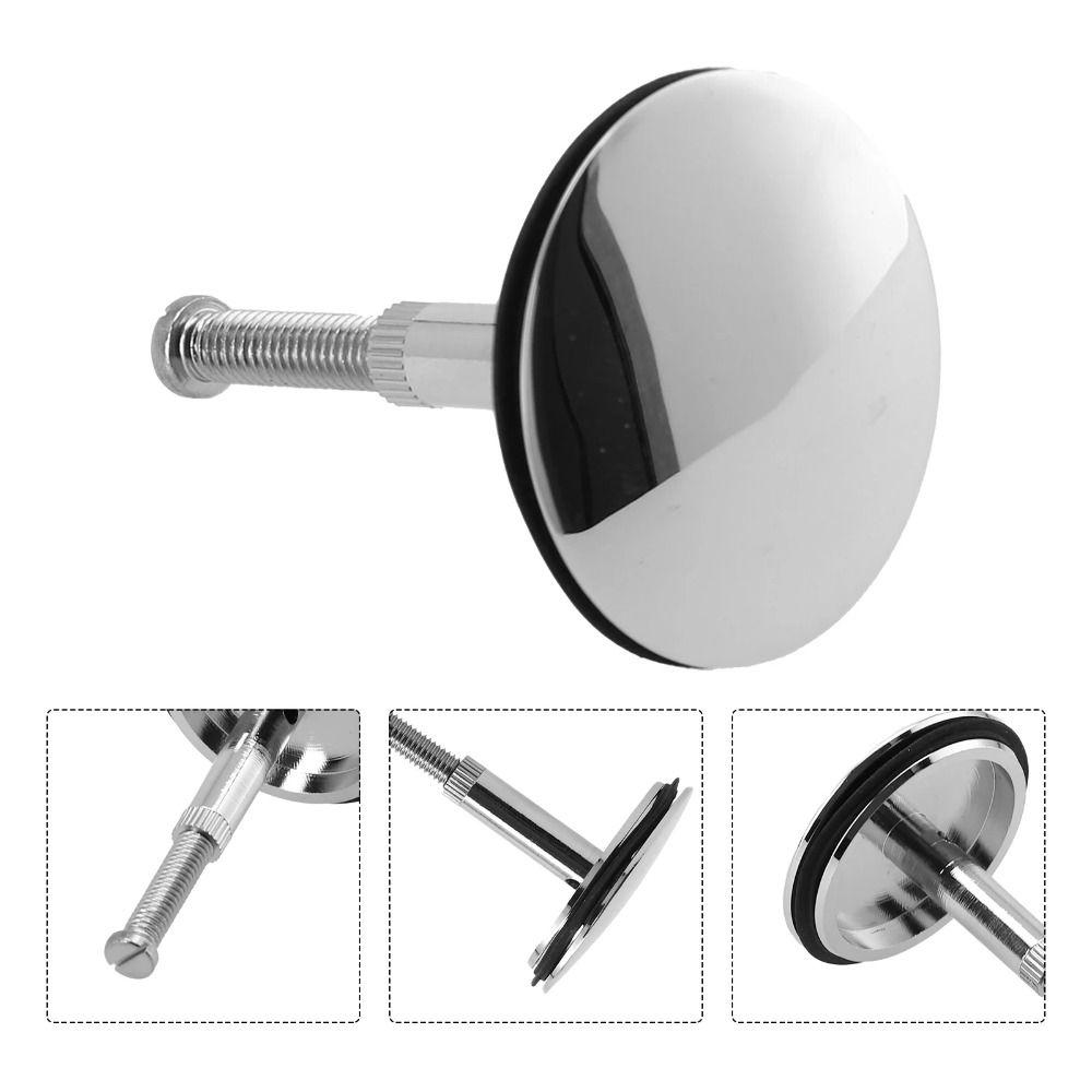 1Pcs Brass Bathtub Plug Pop Up Waste Stopper Bathroom Tub Drain Filter Durable Bath Stopper