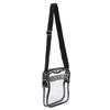 Clear Messenger Bag Stadium Approved Transparent PVC Shoulder Bag for Work Business S