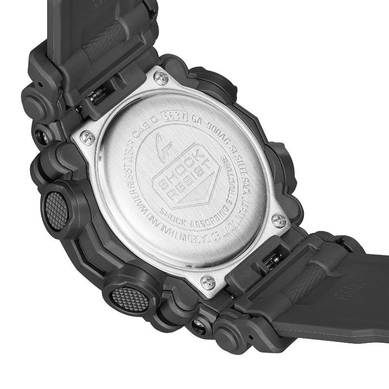 Casio G-SHOCK Men's Resin 200M Water Resistant Analog Shock Resistant Quartz Watch GA-900AG-1A