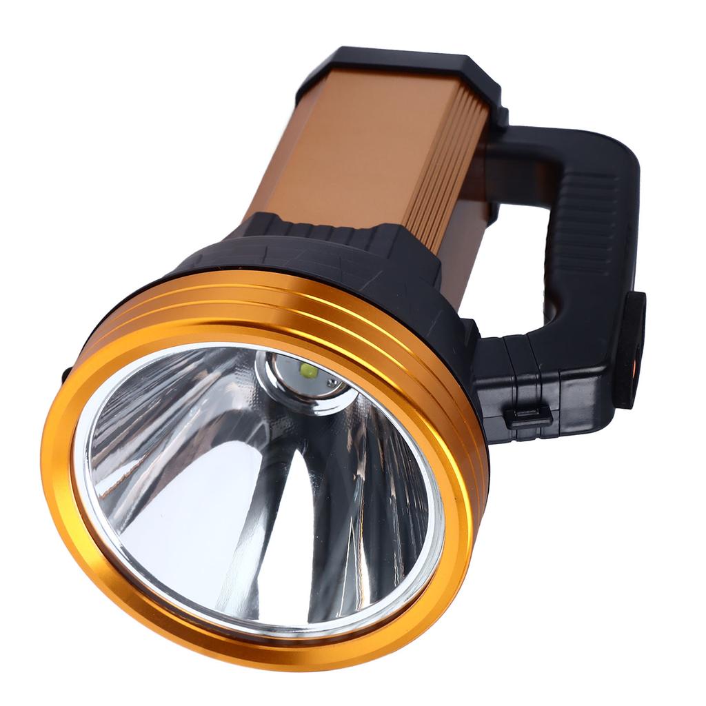 15W Outdoor Flashlight 1000mAh IP31 Ultra Bright 3 Brightness Rechargeable Flashlights for