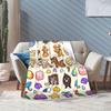 Creature In Stardew Valley Fashion Blankets Cute Jimino Animals Wool Awesome Soft Throw Fashion Blanket Chair Covering Sofa Spring/Autumn Tr