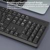 2.4GHz Wireless Keyboard Mouse Set Mobile Phone Tablet Computer Bluetooth Keyboard Mouse Set Mute 104 Keycaps Keyboard Plug and Play