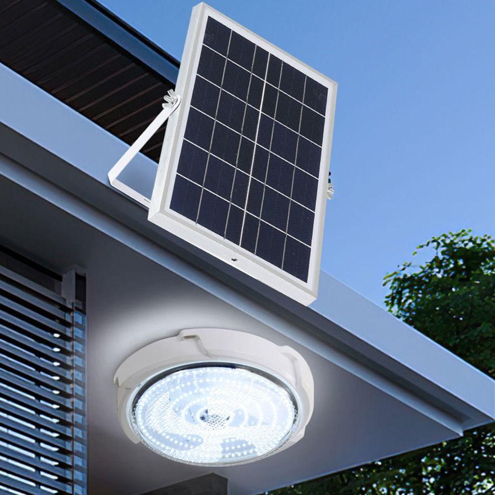 

50-500W Porch Ceiling Lights Remote Control LED Solar Shed Lights Solar Pendant Lights Garage