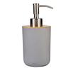 Refillable Bamboo Soap Dispenser Plastic Pump Bath Lotion Pump Jar Hand Sanitizer Bottle  Kitchen