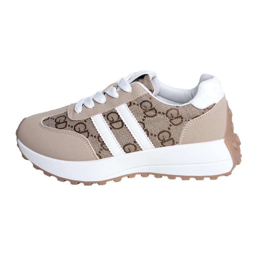 Thick-soled Small Waist Embroidered Forrest Gump Shoes Women's 2025 New Retro Versatile Comfortable and Lightweight Casual Sports Shoes