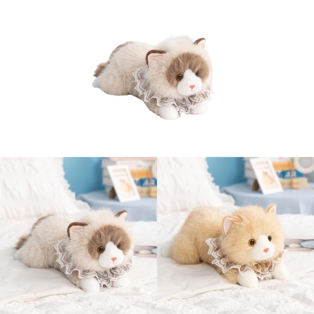 Plüschkatzenpuppe mit PP-Baumwollfüllung für Kinder und Erwachsene Perfektes Geschenk