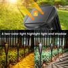 Outdoor Solar Pathway Lights Outdoor IP65 Waterproof Path Bright Lights Decorative White Warm Light For Yard Walkway Lawn Driveway
