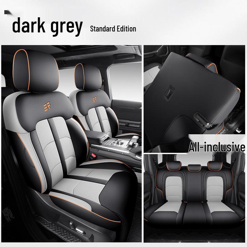 Jetour Shanhai T2 Autositzkissen aus Leder – Ganzjahresgröße, universelle Passform