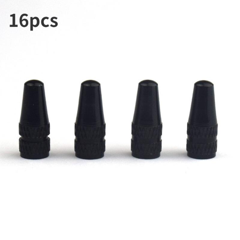 16pcs Aluminum Alloy Bicycle Tire Valve Cap Road Bike Covered Protector Road MTB Tyre Dustproof Valve