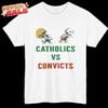 C021 - Catholics Vs Convicts Shirt Vintage 1988 T Shirt -  ITEM / Last @@ Unisex T-Shirt