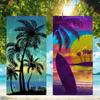 Fashion Palm Tree Pattern Towel Quick Drying Beach Towels Are Suitable For Swimming Pools Camping Yoga And The Gym