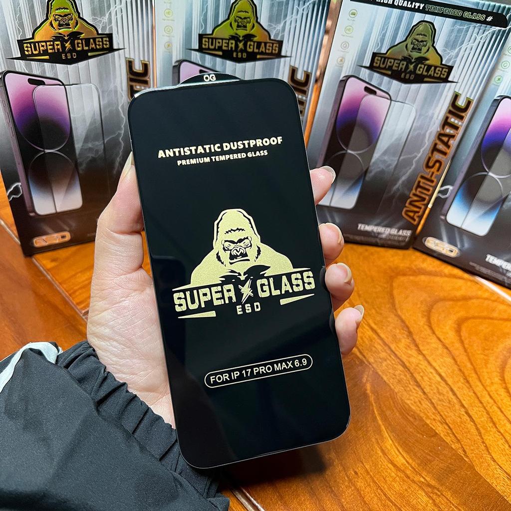 Apple iPhone 15 Pro Max Tempered Glass Screen Protector, Full Coverage, High Definition