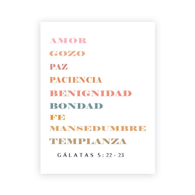 Versete Biblice Imprimate Versiune Spaniolă Citatul Duhului lui Dumnezeu Poster Espanol Artă de Perete Religioasă Pictură pe Pânză Decor Creștin