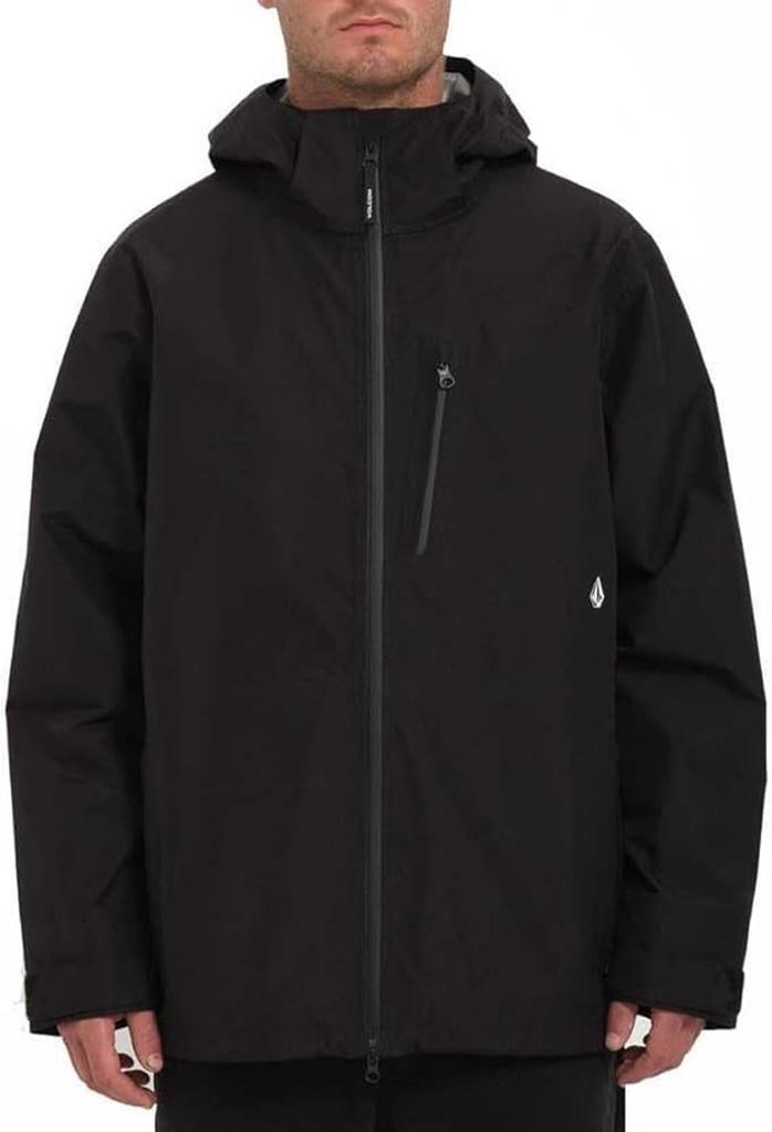 Voděodpudivá blůza na zip STONE STORM svrchní oděvy BLACK XL [Volcom] pánské (Voděodolný GORE-TEX PACKLITE) [A1632301 / GORE-TEX BUNDA]