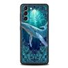 Phone Case Cover for Samsung Galaxy S25 Edge S24 S23 S22 S20 S21 FE Ultra S10 S10E Plus 5G Soft TPU Capas Blue Ocean Fish Capas