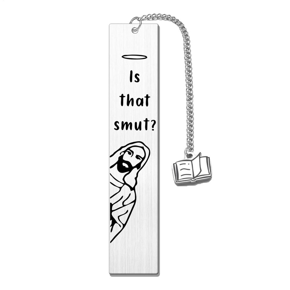 

Is That Smut Bookmark Unique Easter Book Marker Unique Stainless Steel Stylish Book Accessories For Book Lovers Readers Book