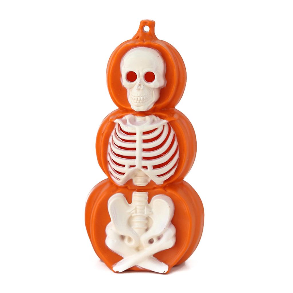 Light Up Halloween Pumpkin Decor Jack O Lantern Decoration Outdoor Indoor Plastic Trick Or Treat Table Party Supplies