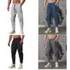 Sport Casual Pants Men With Stretch Fabric For Running And Gym Training