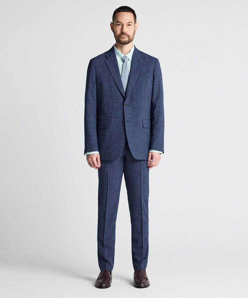 STCO Two-Tone Texture Lightweight Summer Slacks_Blue (Tapered Fit)_Sepvb06Tsl