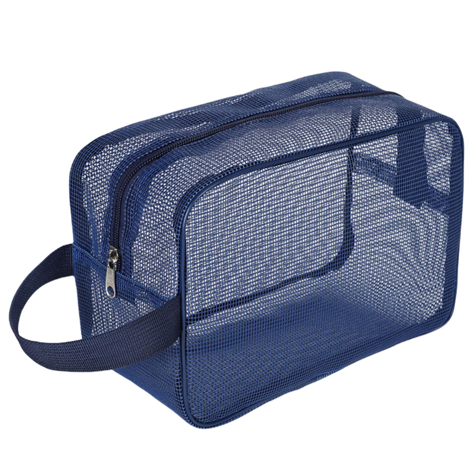 

Компактные органайзеры для туалетных принадлежностей из сетчатой смолы для студенческих общежитий, кемпинга и ванных принадлежностей, подвесная сумка из сетчатой ткани для душа 5