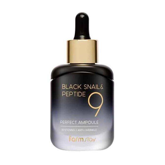 FARM STAY Black Snail & Peptide9 Perfect Ampoule