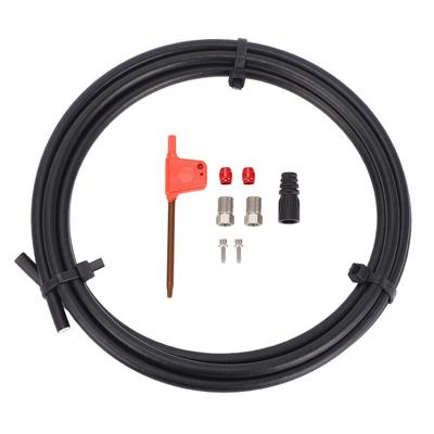 Cycle Brake Hose Kit Rubber Steel Explosion Proof High Pressure Hydraulic Brake Oil Tube for RED