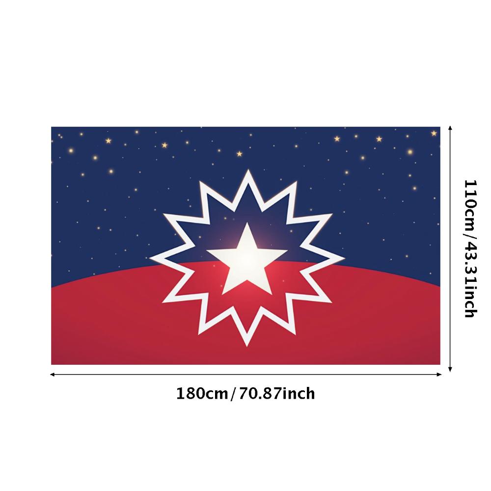 

Deep Blue Holiday Banner Party Decoration Patriotic Banner for Space Event Indoor Decoration Party Celebration