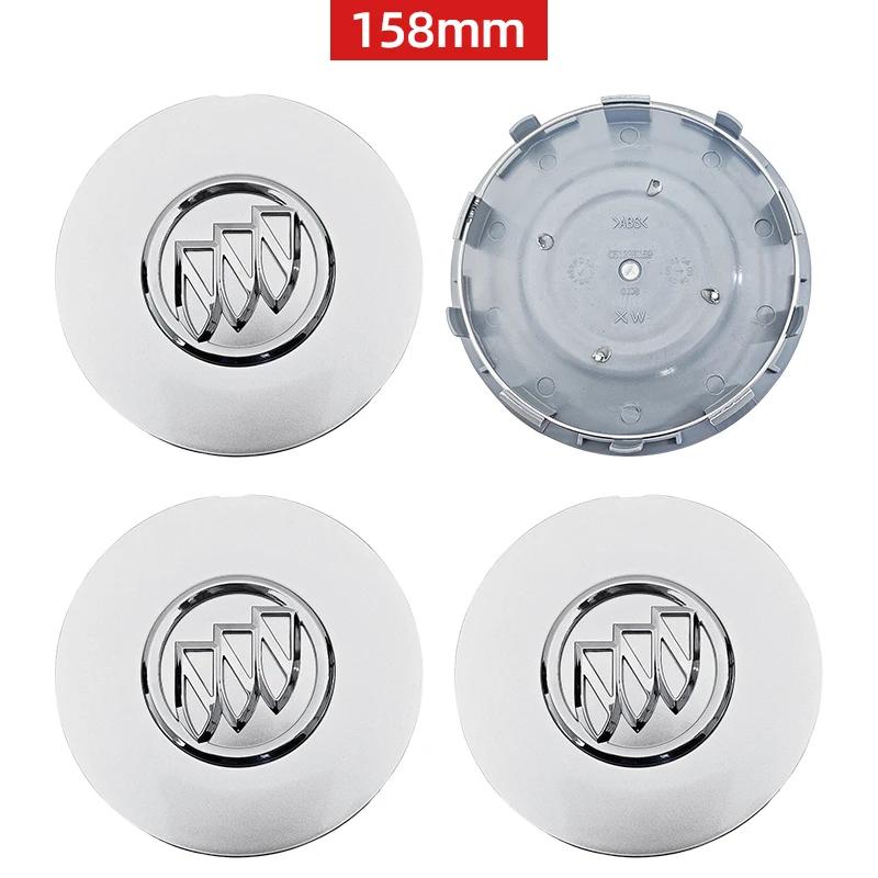 4 pieces 158mm 161mm 168mm Auto Wheel Center Cover Caps For Buick Regal GL8 Car Tire Logo Emblem Accessories
