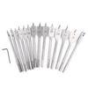 15pcs Carbon Steel Spade Drill Bit Set 6-25mm Wood Drill Bit Set Hex Shank Spade Bit  Woodworking