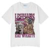 Lesbians Eat What Funny Cat Meme Humor T Shirt Men's Women Fashion T-shirt Summer Cotton Casual Oversized Short Sleeve T-shirts
