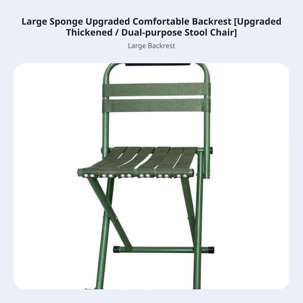 Foldable Camp Stool Portable X-Shaped Frame Camp Chair Foldable Sturdyduty For Outingers