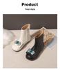 Autumn/Winter 2025 Korean Style Girls' Leather Princess Boots: Velvet-Lined, Soft Sole Short Boots