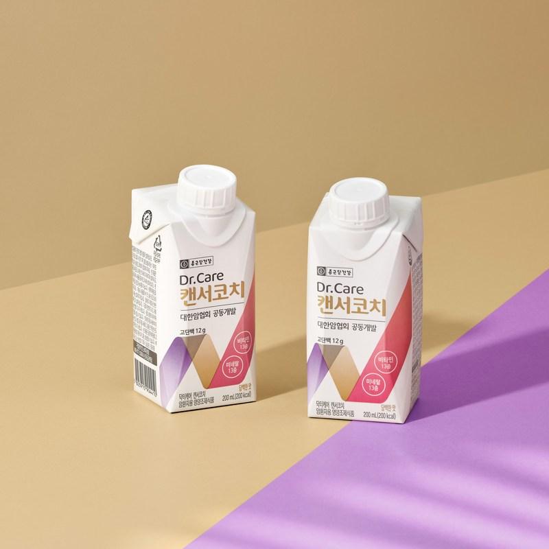 Chong Kun Dang Saúde Doutor Cuidado Coach de Câncer Alimento Nutricional para Pacientes, 200ml, 24 peças